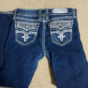 Rocker vinyl jeans size 31